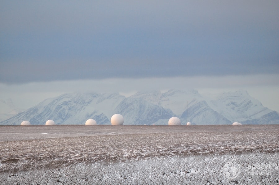 Svalbard pole radarów NASA