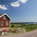Szwecja – czerwony domek