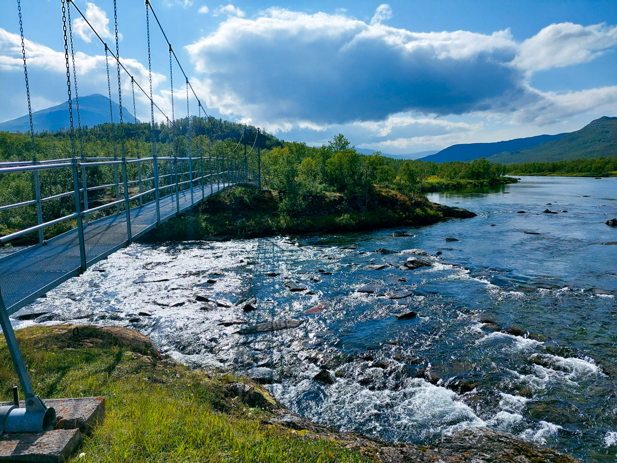 Kunglseden trekking w Laponii