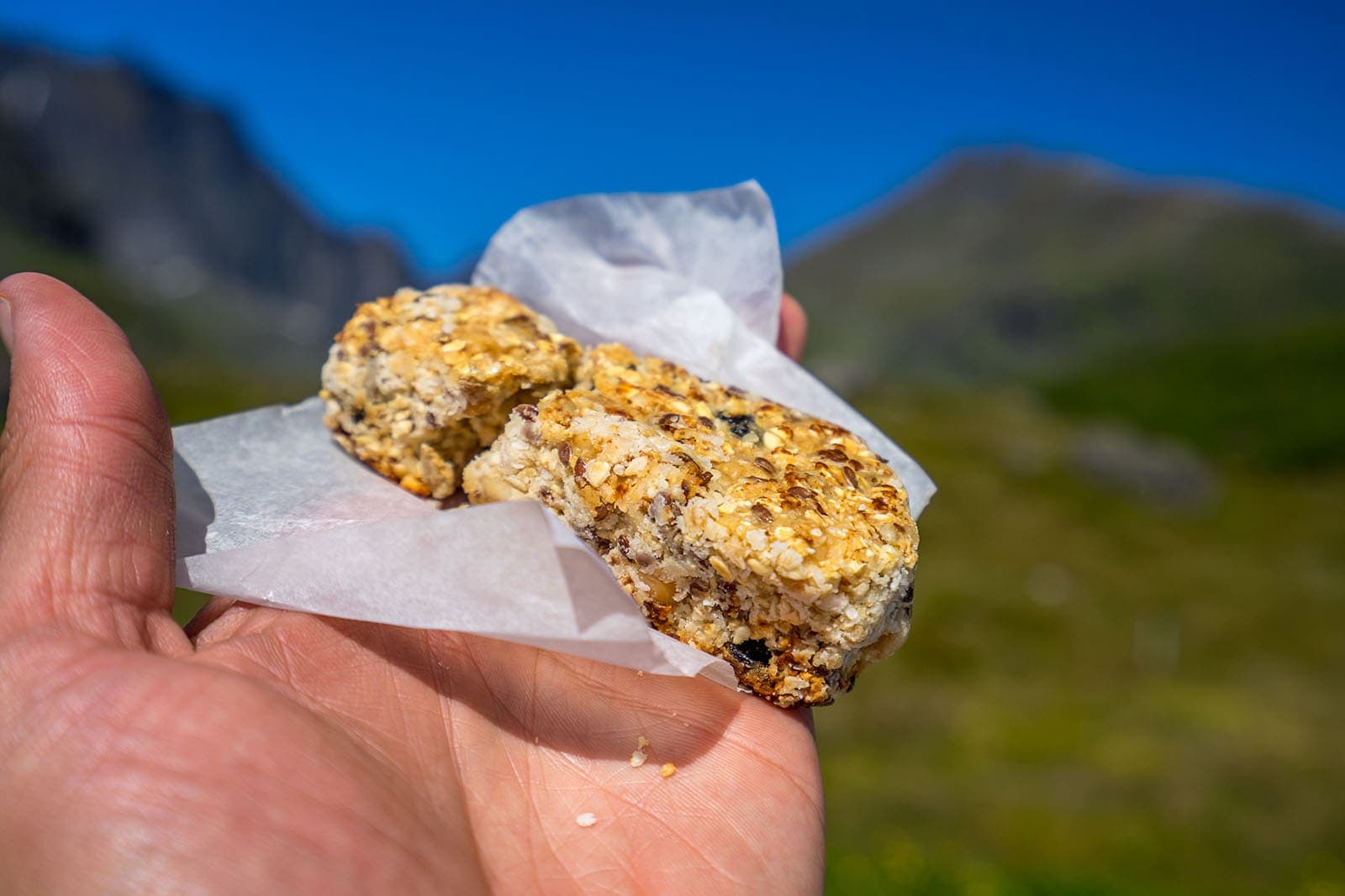 Batonik energetyczny domowej roboty Domowej roboty batonik energetyczny