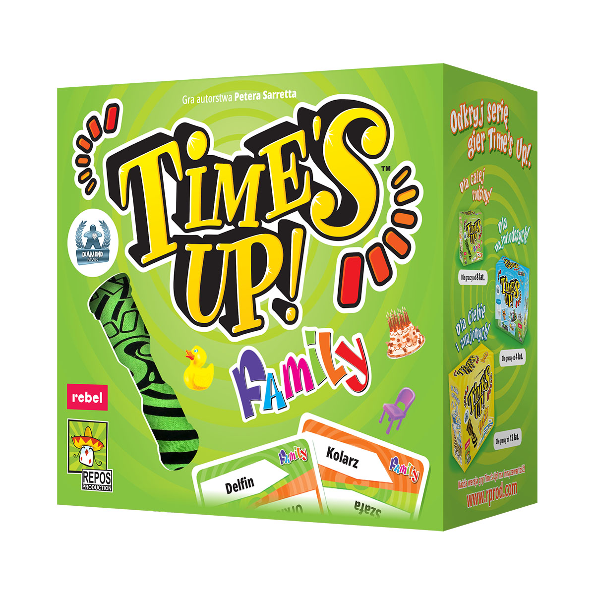 Rebel - Time's Up - Family - pudełko