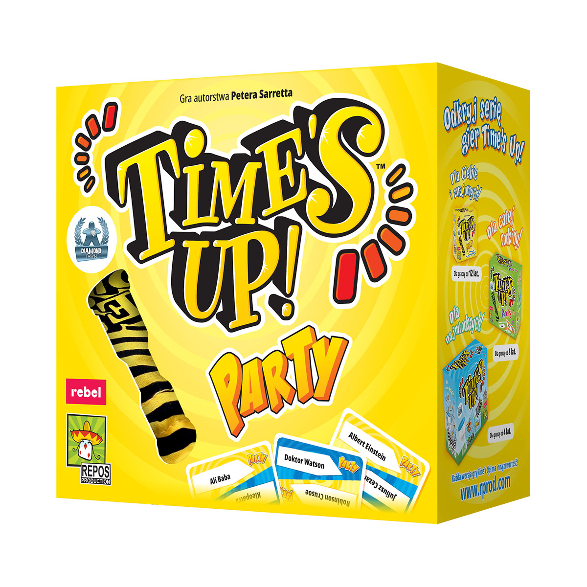 Rebel - Time's Up Party (2020) - pudełko