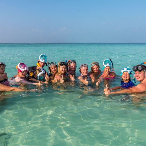 Snorkelling na Malediwach