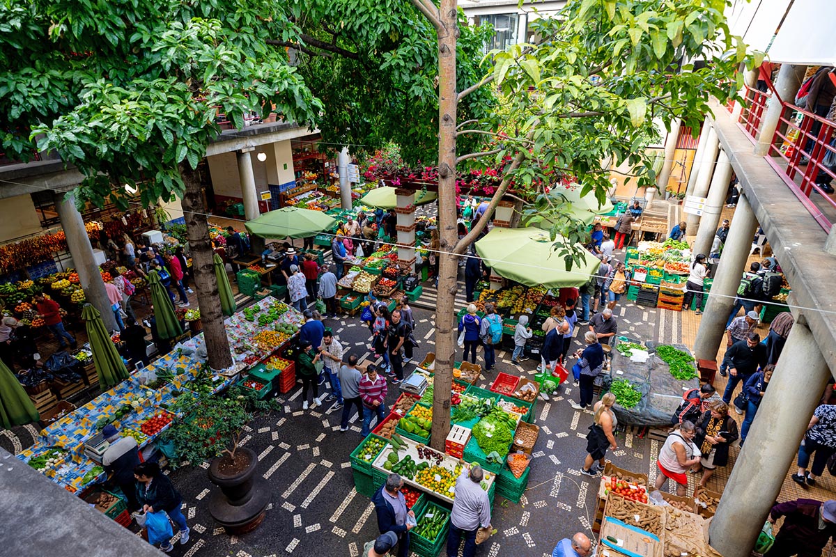 Wycieczka na Maderę - Funchal - market