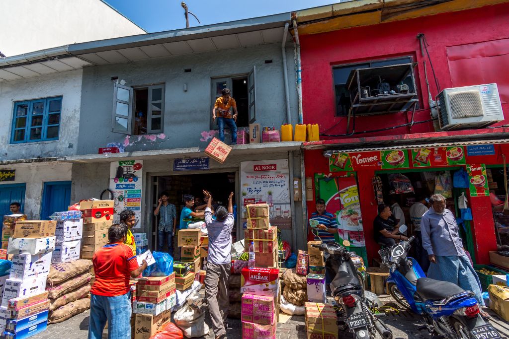 malediwy-targ Targ na Malediwach