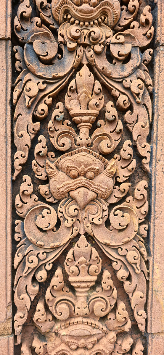 Świątynia Bentay Srei w kompleksie Angkor w Kambodży