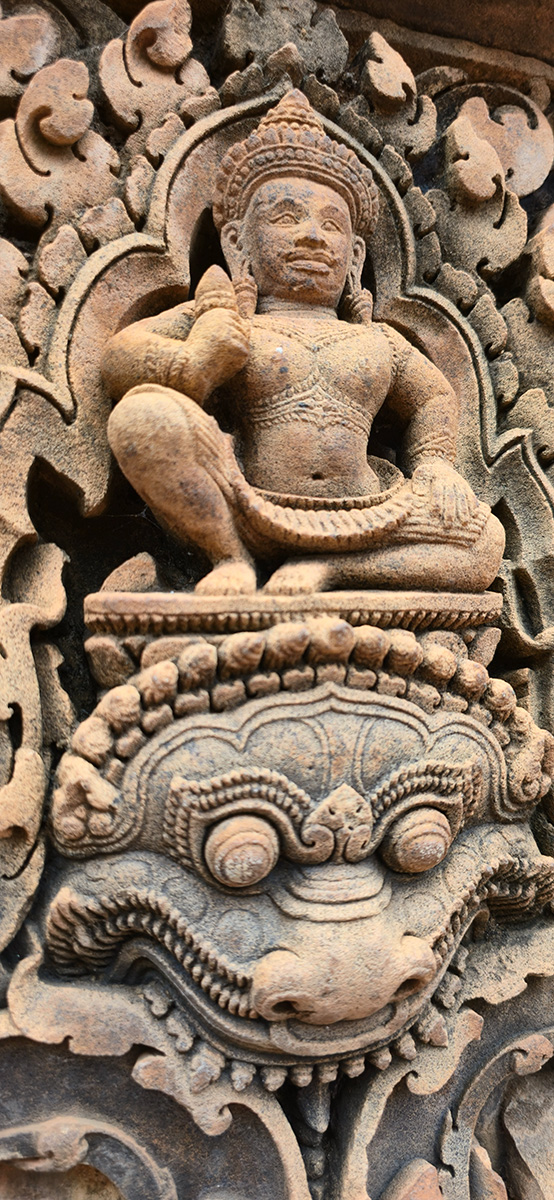 Świątynia Bentay Srei w kompleksie Angkor w Kambodży