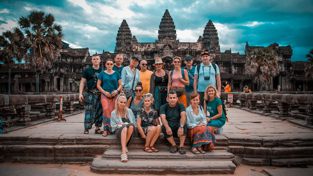 Grupa Apetyt na Świat w Angkor Wat, Kambodża. Wycieczka do Angkor Wat. Grupa Apetyt na Świat w Angkor Wat, Kambodża. Wycieczka do Angkor Wat.