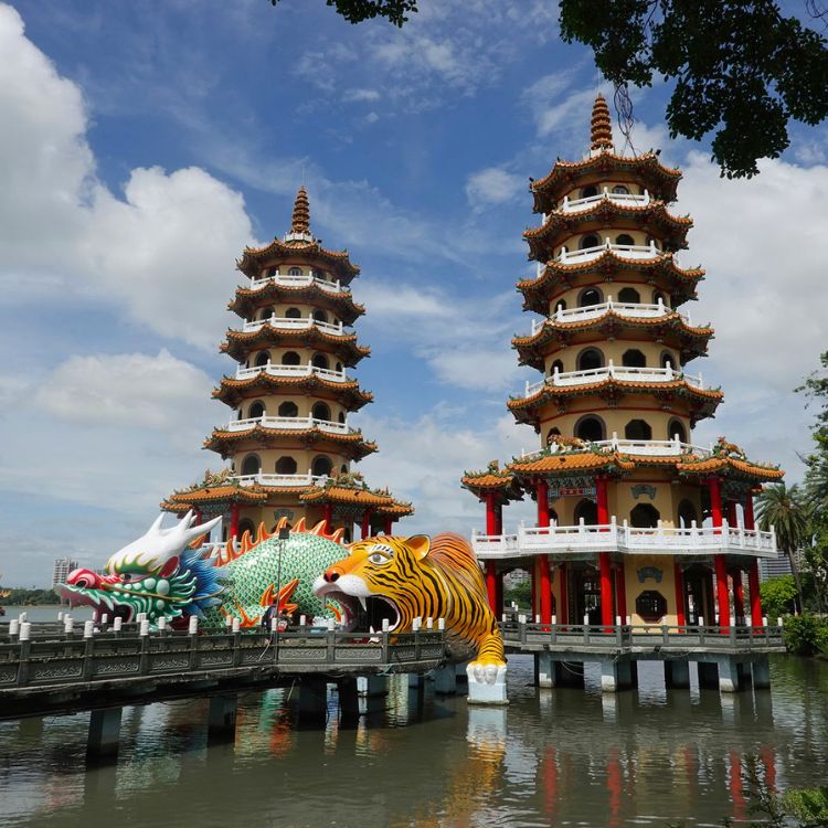 Pagoda smoka i tygrysa Tajwan