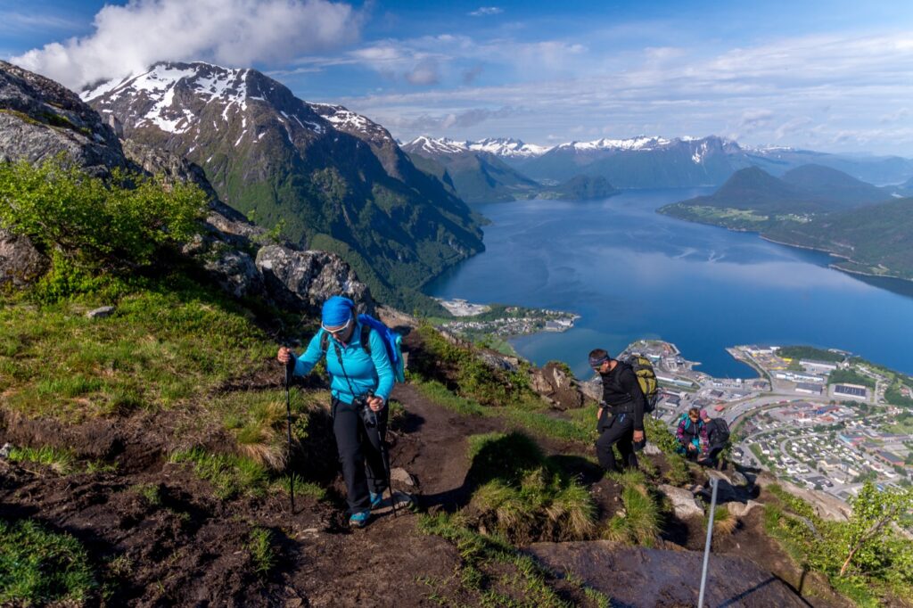 Alpy Sunnmøre i Romsdalseggen – górski weekend w Norwegii