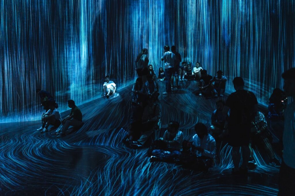 teamLab Borderless w Tokio